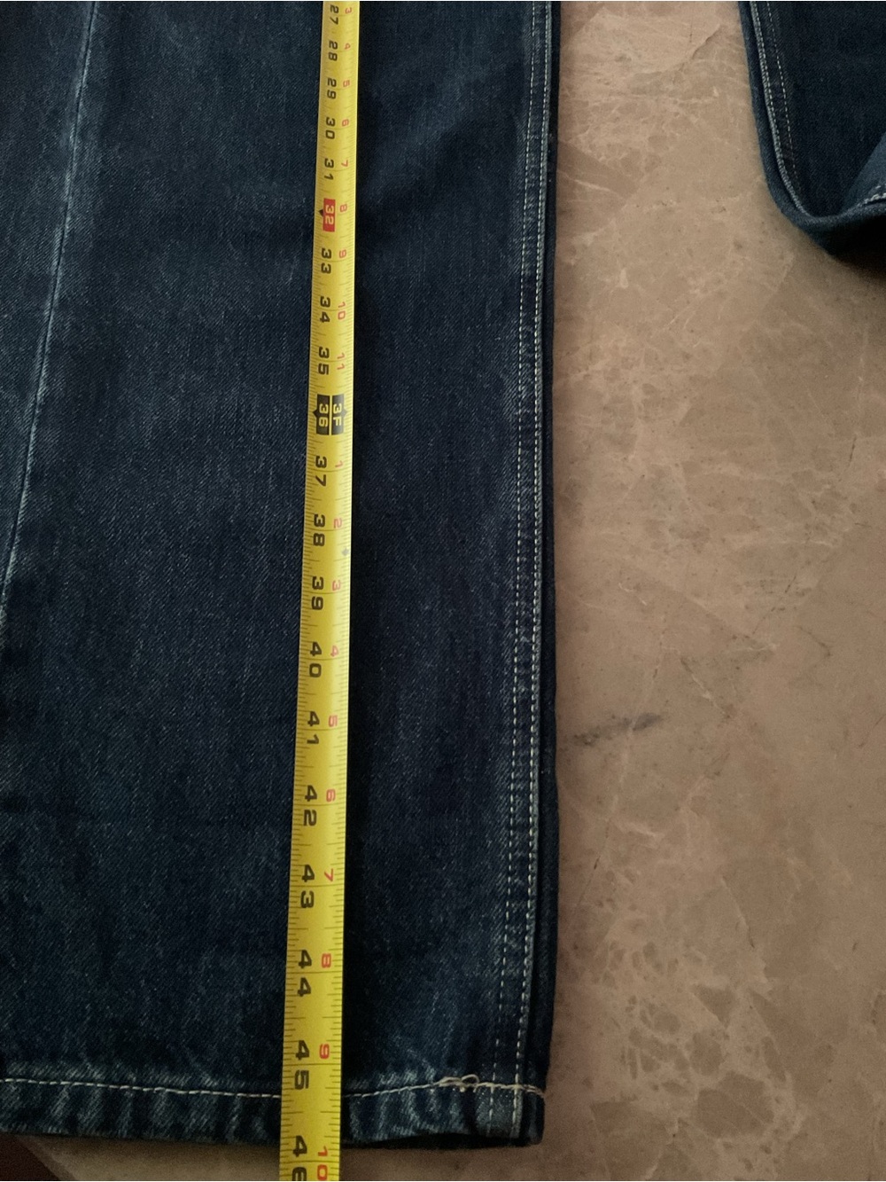 We The Free East Bay Cuffed straight Jeans Sz 28 denim pants - Picture 15 of 16